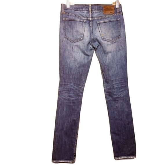 Ralph Lauren | Rugby Men's Vintage Distressed Slim Tapered Jeans (Size 27 x 34) - Picture 15 of 15